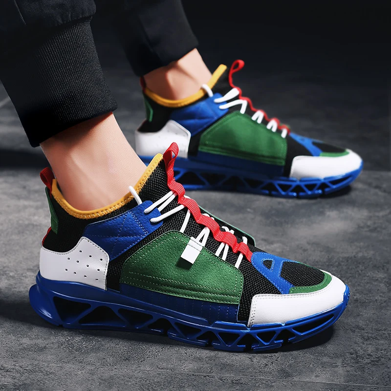 2018 Brand New Fashion Male Casual Shoes Trend Men's Breathable Shoes Hot High Lace up Men's Shoe Chaussure Homme Sneakers 39-44
2018 Brand New Fashion Male Casual Shoes Trend Men's Breathable Shoes Hot High Lace up Men's Shoe Chaussure Homme Sneakers 39-44