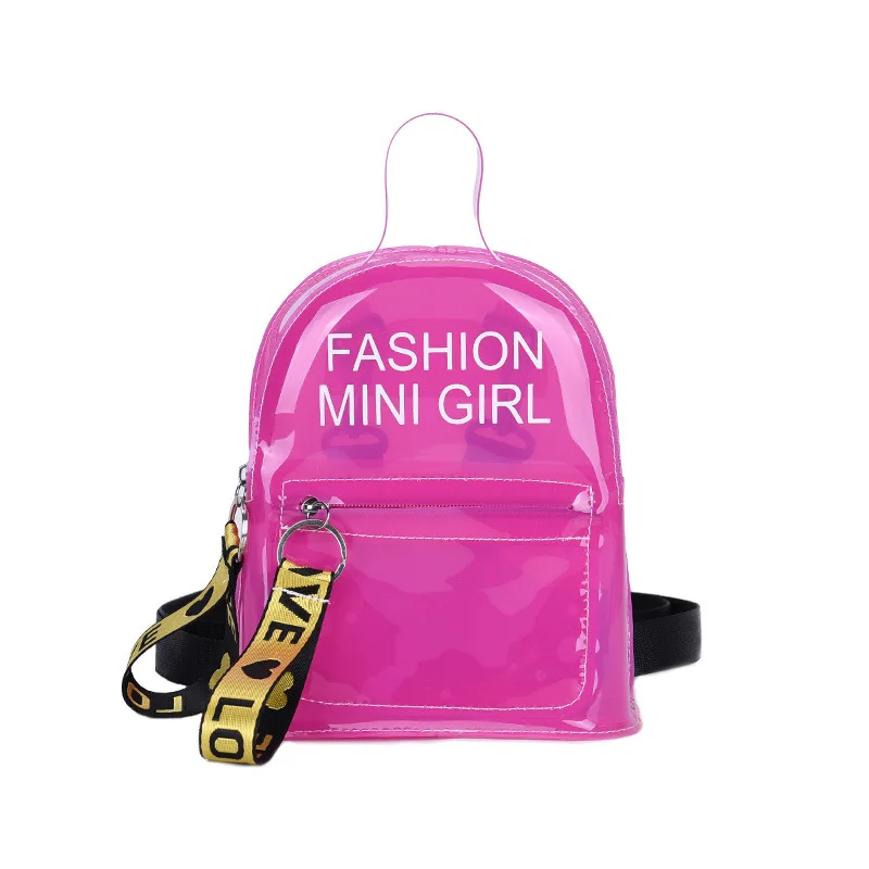 6PCS / LOT Mini Girls Backpack Transparent Women Backpacks PVC Teenager Student School Bagpack Travel Bag Mochila Feminina
6PCS / LOT Mini Girls Backpack Transparent Women Backpacks PVC Teenager Student School Bagpack Travel Bag Mochila Feminina