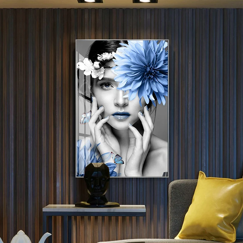 Creative Art Sexy Girl Women Flowers butterfly Nordic Wall Art Canvas Painting Hotel Apartment Decoration Prints Poster Pictures
Creative Art Sexy Girl Women Flowers butterfly Nordic Wall Art Canvas Painting Hotel Apartment Decoration Prints Poster Pictures