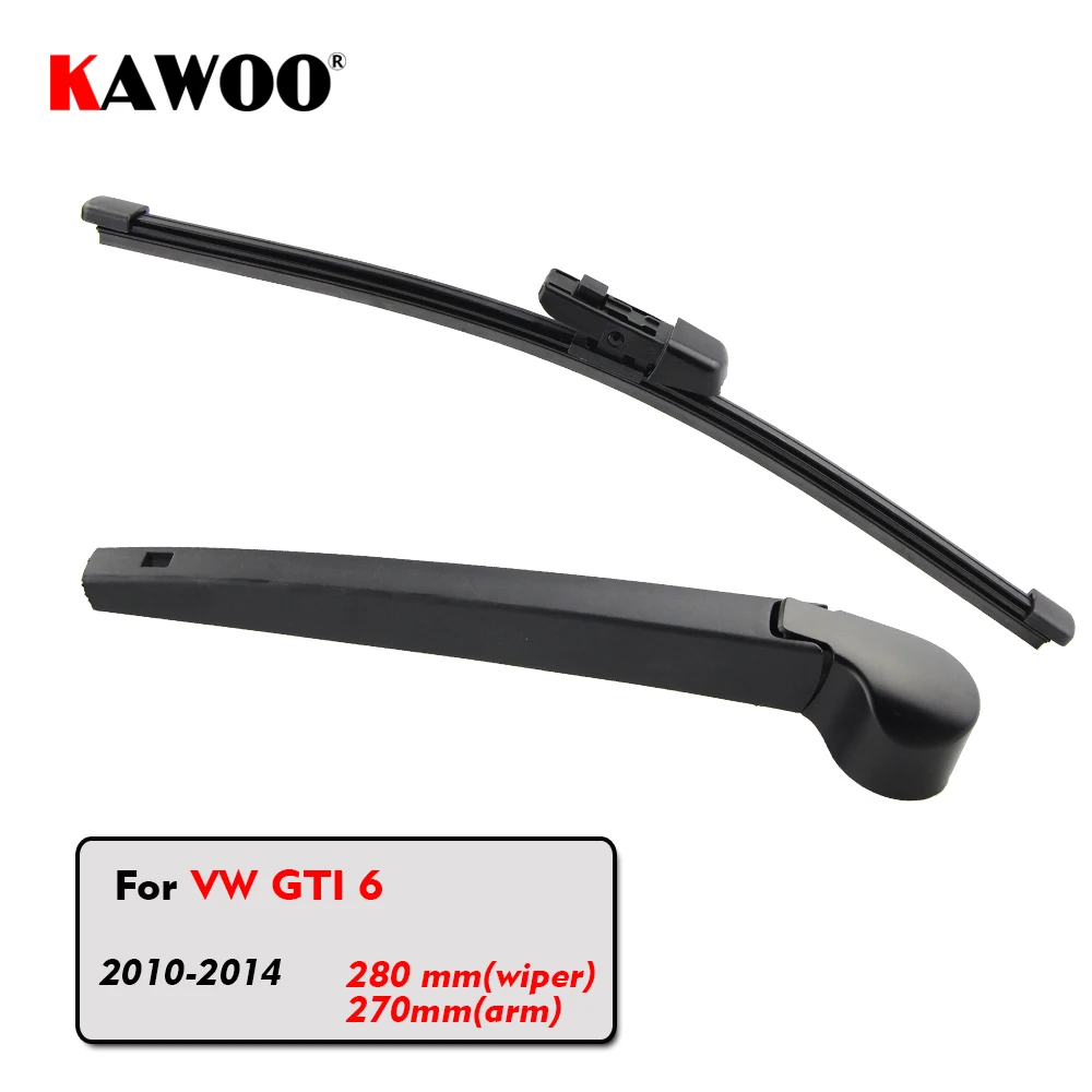 KAWOO Car Rear Wiper Blade Blades Back Window Wipers Arm For Volkswagen VW GTI 6 Hatchback (2010-2014) 280mm Car Accessories
KAWOO Car Rear Wiper Blade Blades Back Window Wipers Arm For Volkswagen VW GTI 6 Hatchback (2010-2014) 280mm Car Accessories