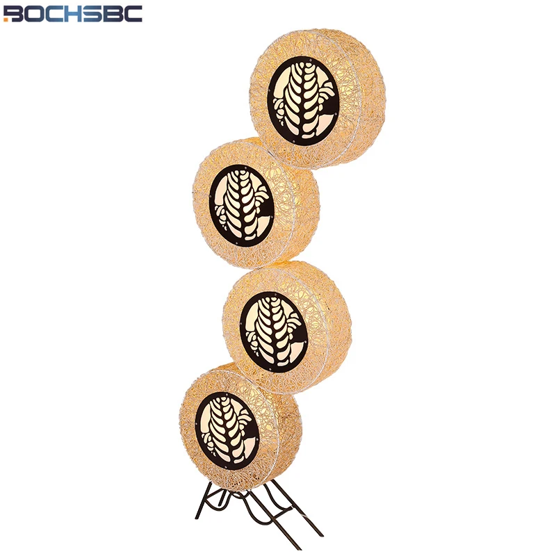 BOCHSBC Rattan Creative Art Floor Lamp for Living Room Bedroom Restaurant Standing Lights Literary Country Style luz del piso
BOCHSBC Rattan Creative Art Floor Lamp for Living Room Bedroom Restaurant Standing Lights Literary Country Style luz del piso