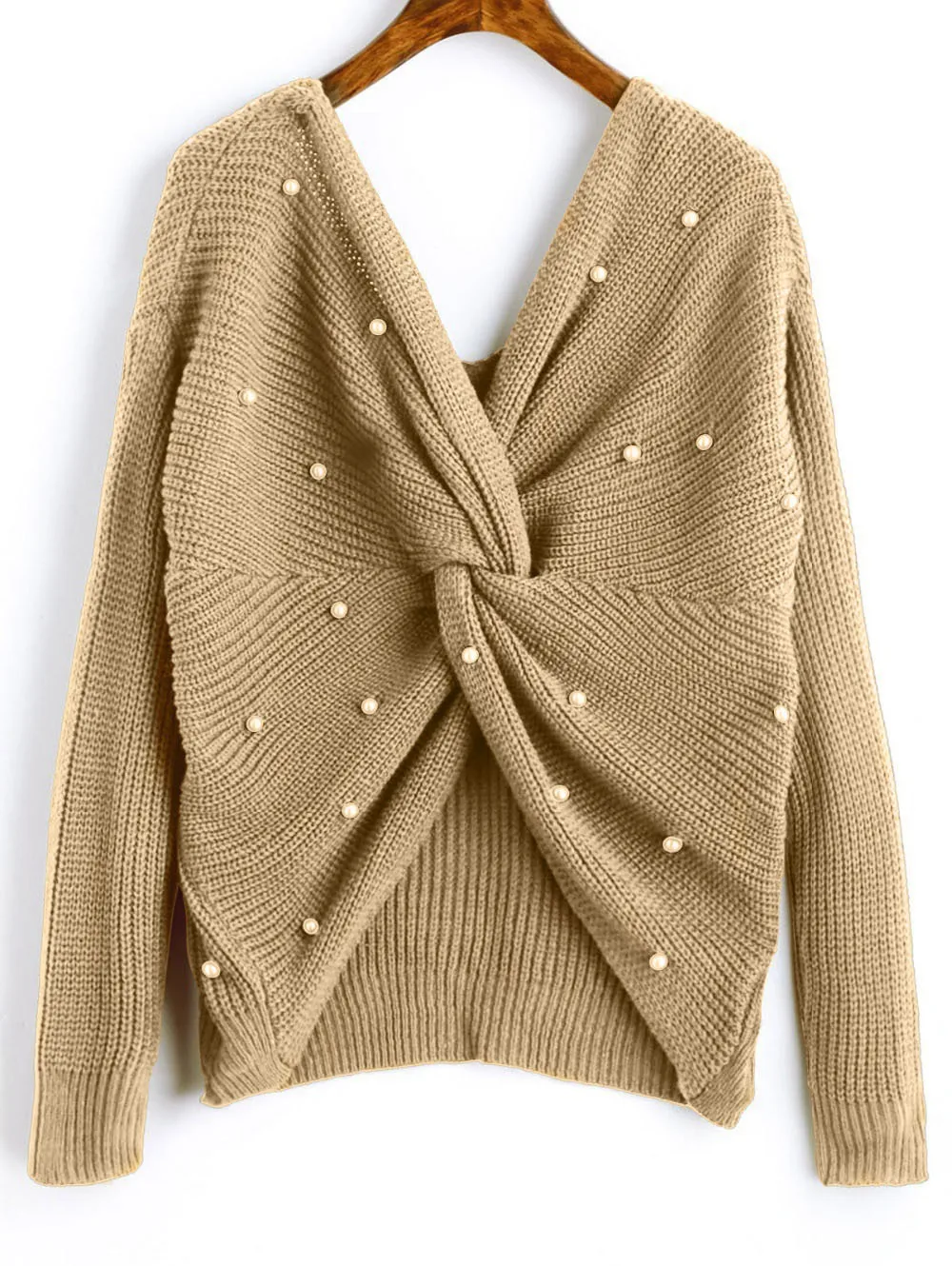 Acrylic Women Sweater 2019 fashion irregular backless loose knitted Solid womens sweater ladies casual v neck dot sweater
Acrylic Women Sweater 2019 fashion irregular backless loose knitted Solid womens sweater ladies casual v neck dot sweater