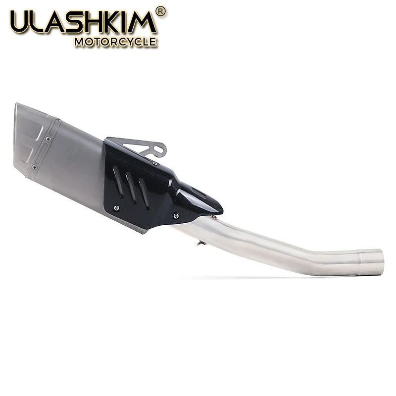 Motorcycle Exhaust Full system middle Link pipe Muffler Slip On for Kawasaki ZX-6R ZX6R ZX 6R ninja 636 2008-2019
Motorcycle Exhaust Full system middle Link pipe Muffler Slip On for Kawasaki ZX-6R ZX6R ZX 6R ninja 636 2008-2019