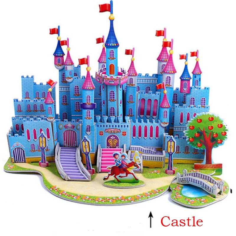 3D DIY Puzzle Education Learning Jigsaw Baby Toy Kid Early Learning Castle Construction Patterns Children Gift Houses Puzzle
3D DIY Puzzle Education Learning Jigsaw Baby Toy Kid Early Learning Castle Construction Patterns Children Gift Houses Puzzle