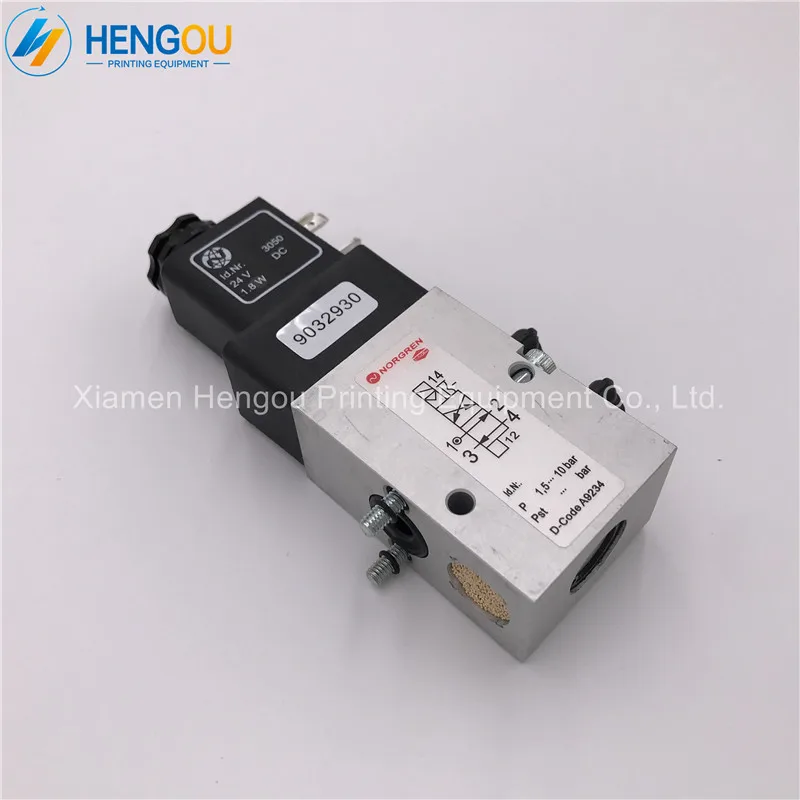 1 шт. новый электромагнитный клапан Heidelberg SM102 CD102 61.184.1051 24 в 8 Вт 2625484 Запчасти для