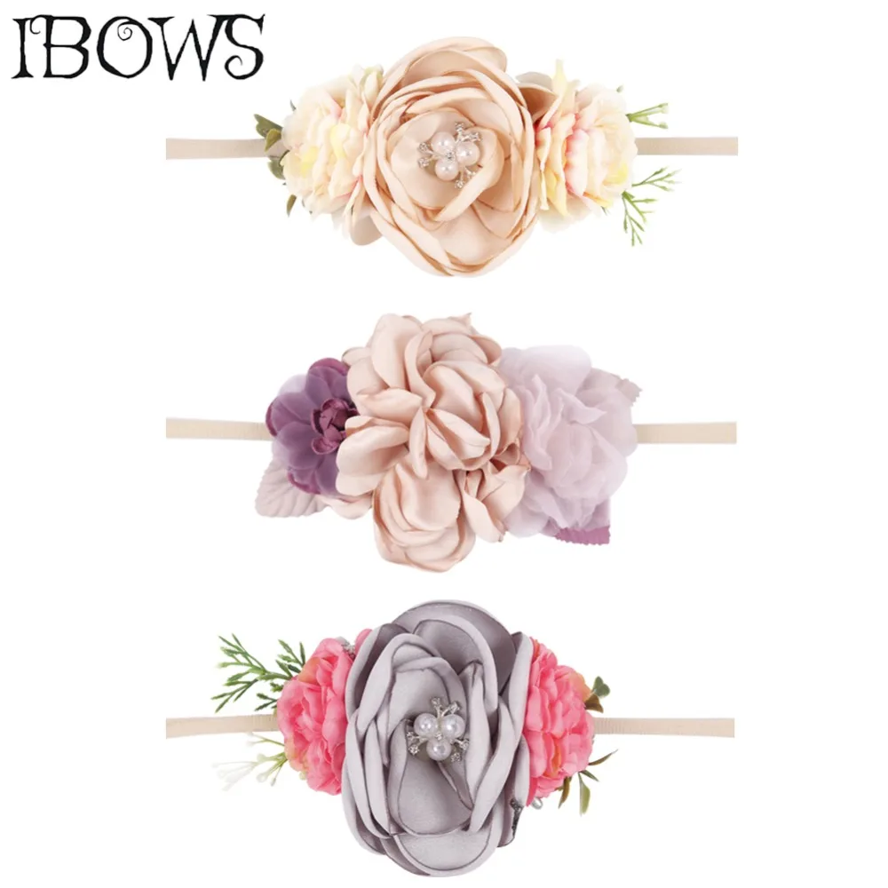 Boutique Artificial Flower Head Bands Beauty Pearl Floral Nylon Hairband For Newborn Kids Safe Headwear Gift Hair Accessories
Boutique Artificial Flower Head Bands Beauty Pearl Floral Nylon Hairband For Newborn Kids Safe Headwear Gift Hair Accessories