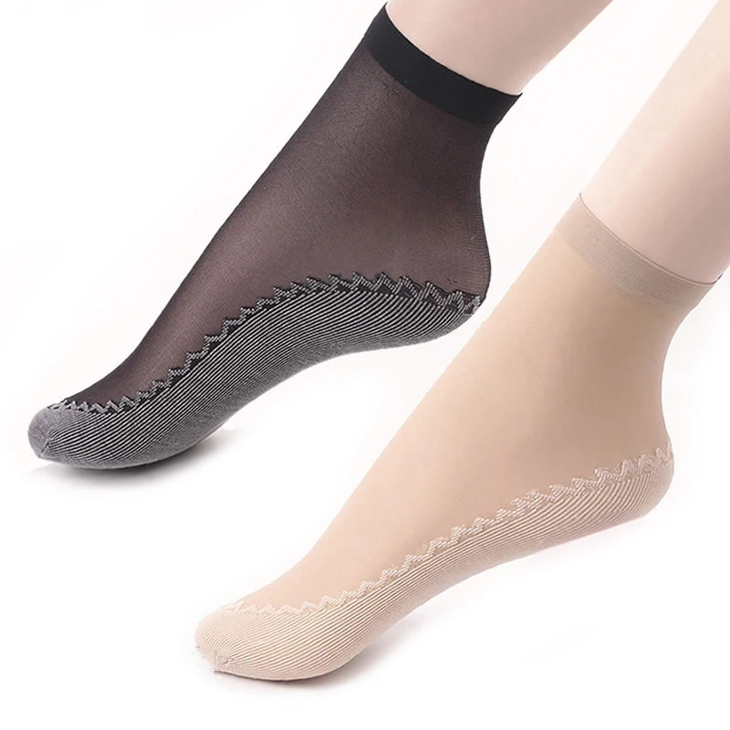 10 Pairs/ Lot Fashion Summer Autumn Velvet Silk Women's Socks Perfect Quality Non-Slip Female Quality Massage Absorb Sweat Sock
10 Pairs/ Lot Fashion Summer Autumn Velvet Silk Women's Socks Perfect Quality Non-Slip Female Quality Massage Absorb Sweat Sock