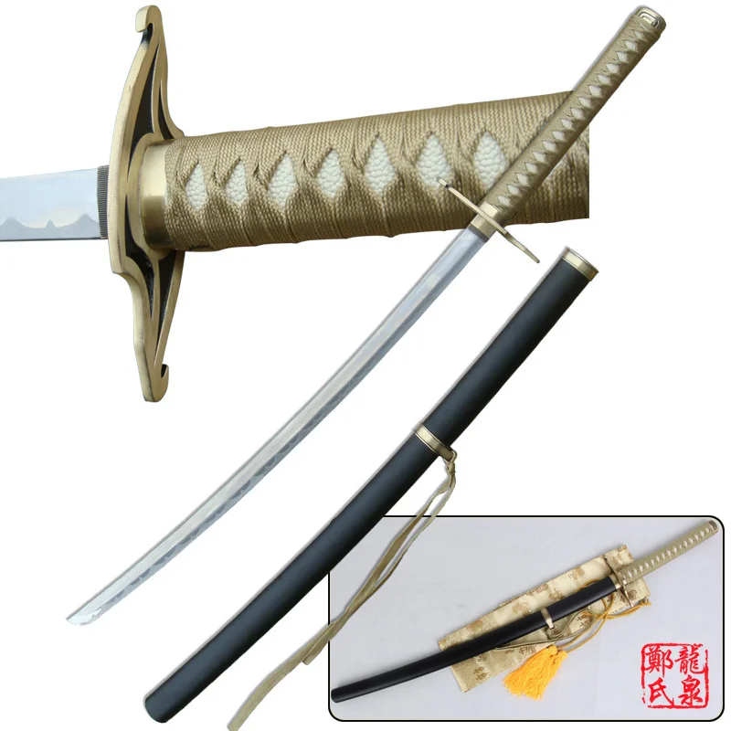 40" Fantasy Samurai Blade Ulquiorra Cifer's Murcielago Replica Bleach Sword Cosplay Katana Decorative Cosplay Props No Sharp
40" Fantasy Samurai Blade Ulquiorra Cifer's Murcielago Replica Bleach Sword Cosplay Katana Decorative Cosplay Props No Sharp