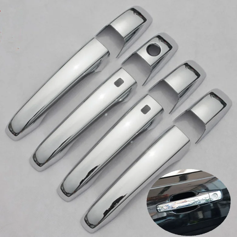 FUNDUOO New Chrome Car Side Door Handle Cover Trim Sticker With SMART Keyhole For Dodge JCUV 2011 2012 2013
FUNDUOO New Chrome Car Side Door Handle Cover Trim Sticker With SMART Keyhole For Dodge JCUV 2011 2012 2013