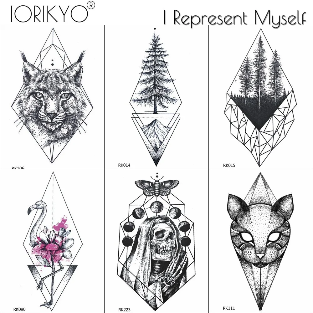 IORIKYO New Fake Tattoo Arm Body Art Painting Temporary Tattoo Men Arm Geometric Pine Tree Water Transfer Ghost Tattoo Supplies
IORIKYO New Fake Tattoo Arm Body Art Painting Temporary Tattoo Men Arm Geometric Pine Tree Water Transfer Ghost Tattoo Supplies