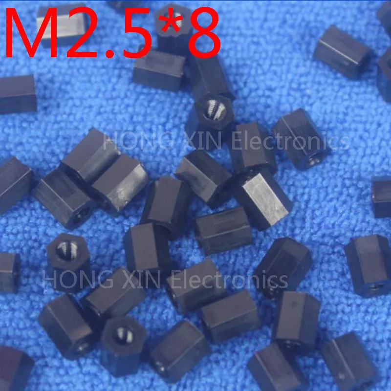 M2.5 * 8 черный 100 шт. нейлоновая прокладка стандартная M2.5 Женская-Женская 8 мм пластиковая прокладка комплект ремонтные детали высокого качества
M2.5 * 8 черный 100 шт. нейлоновая прокладка стандартная M2.5 Женская-Женская 8 мм пластиковая прокладка комплект ремонтные детали высокого качества
