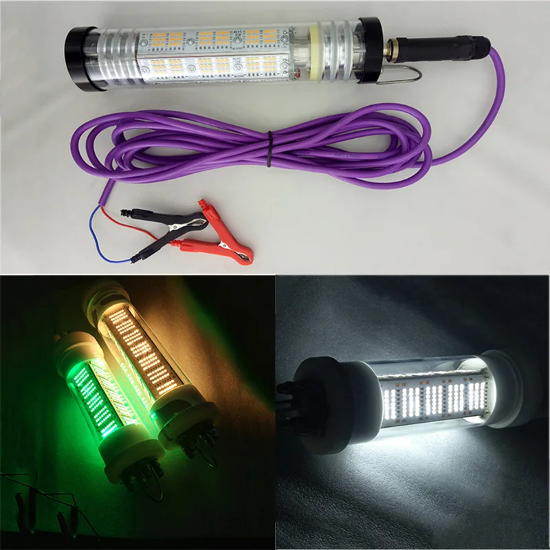 40W Fish Squid Bait Light LED Underwater Light Night Fishing Lamp for 12V Marine Boat Ship
40W Fish Squid Bait Light LED Underwater Light Night Fishing Lamp for 12V Marine Boat Ship
