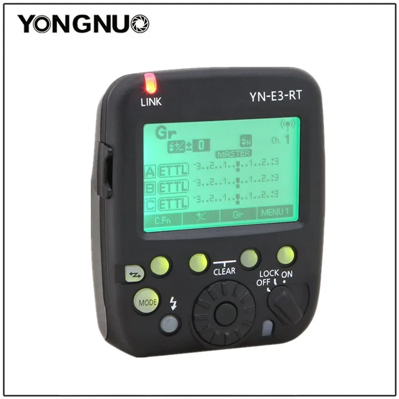 Yongnuo YN-E3-RT TTL радиосинхронизатор Speedlite, контроллер передатчика как для Canon 600EX-RT/YONGNUO ST-E3-RT II
Yongnuo YN-E3-RT TTL радиосинхронизатор Speedlite, контроллер передатчика как для Canon 600EX-RT/YONGNUO ST-E3-RT II