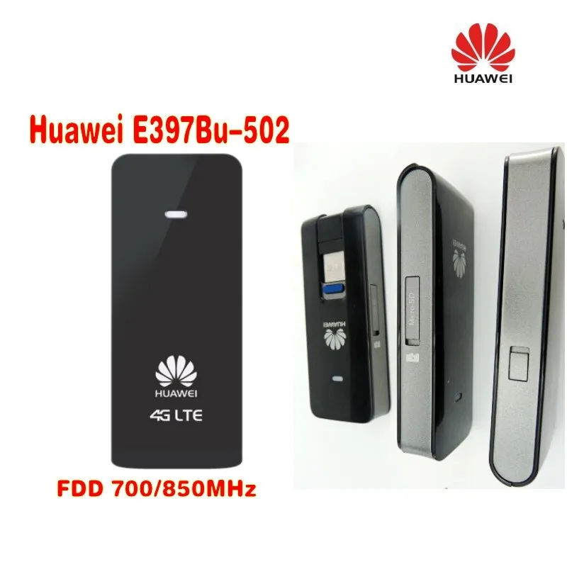 Разблокированный мобильный Интернет-накопитель Huawei E397BU-502 4G USB LTE FDD band12 band5
Разблокированный мобильный Интернет-накопитель Huawei E397BU-502 4G USB LTE FDD band12 band5