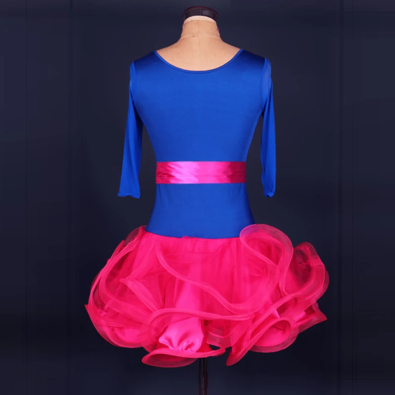 New style Latin dance costume half sleeves spandex latin dance dress for women latin dance competition dresses S-4XL
New style Latin dance costume half sleeves spandex latin dance dress for women latin dance competition dresses S-4XL
