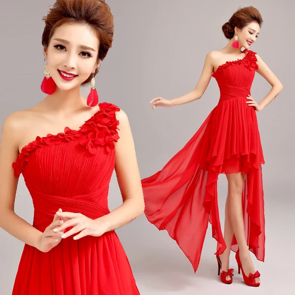 2016 new stock plus size women bridal gown wedding party red one single shoulder Formal Evening Dresses 5951
2016 new stock plus size women bridal gown wedding party red one single shoulder Formal Evening Dresses 5951