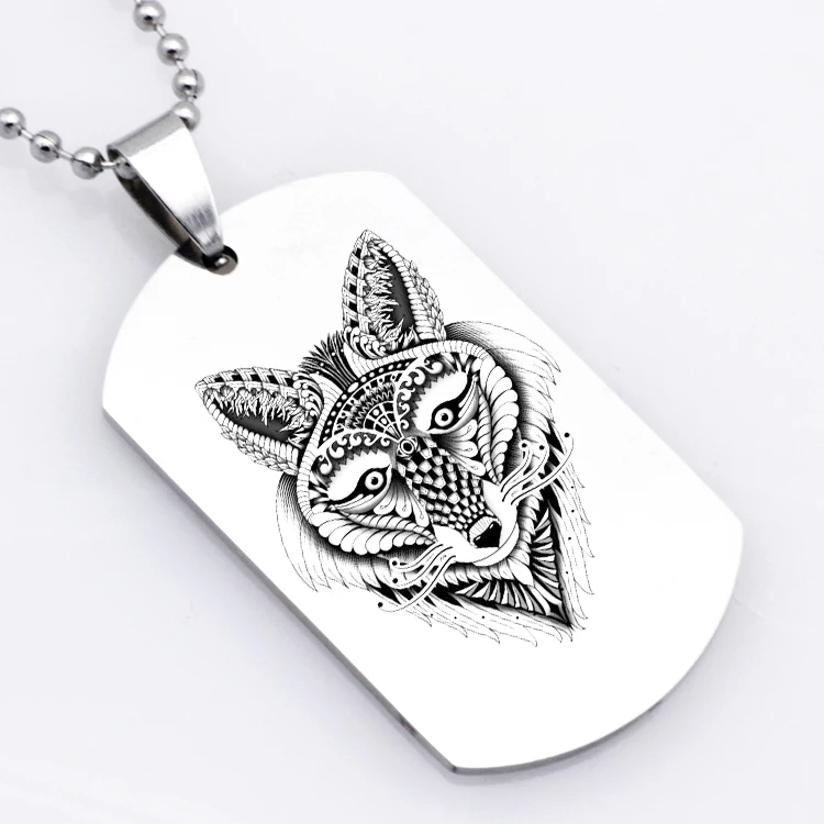 Military Pendant Necklace Jewelry Men's Stainless Steel Jewelry Wolf Necklaces Handmade Beads Chain Best Gift For Men YP4219
Military Pendant Necklace Jewelry Men's Stainless Steel Jewelry Wolf Necklaces Handmade Beads Chain Best Gift For Men YP4219