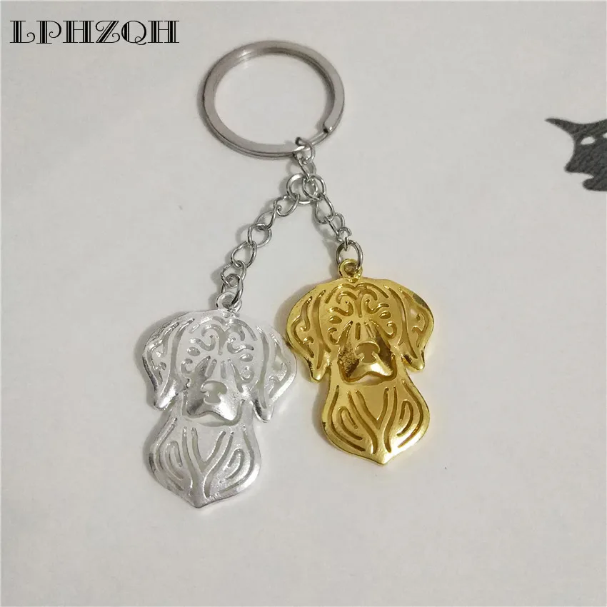 Прямая поставка хит продаж модная собачья цепочка для ключей собака Vizsla милые