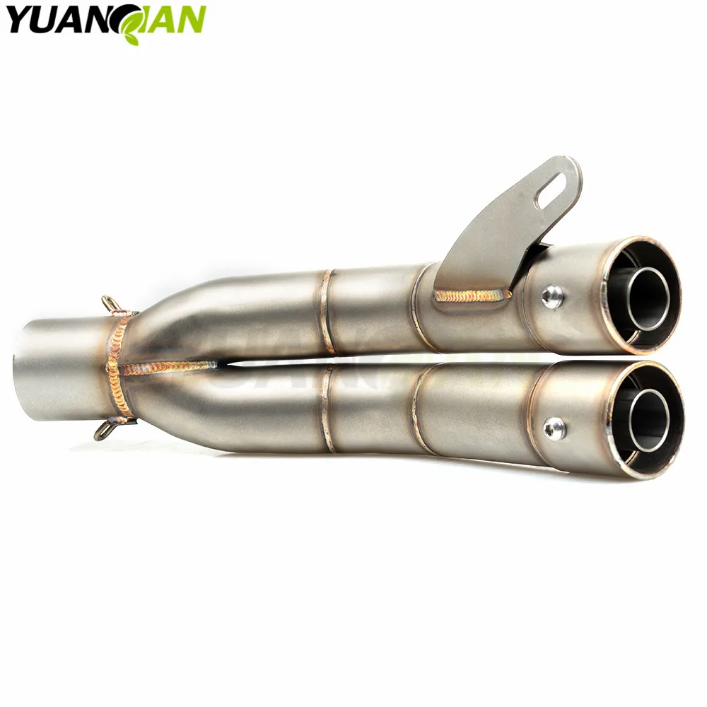 Универсальный мотоциклетный двойной глушитель выхлопной трубы 35-51 мм для YAMAHA YZF
