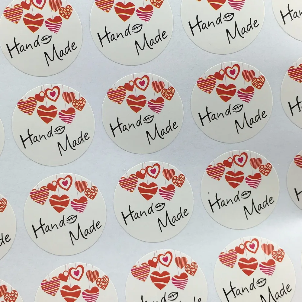 5000PCS Round White 3cm Diameter Sticker Labels Handmade Add Red Multi-heart Self-adhesive Labels For box/gift/cup/toy/bake/bag
5000PCS Round White 3cm Diameter Sticker Labels Handmade Add Red Multi-heart Self-adhesive Labels For box/gift/cup/toy/bake/bag