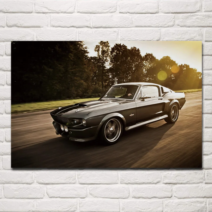 classic sports cars eleanor muscle cars sunlight fabric posters on the wall picture home art living room decoration KB233
classic sports cars eleanor muscle cars sunlight fabric posters on the wall picture home art living room decoration KB233