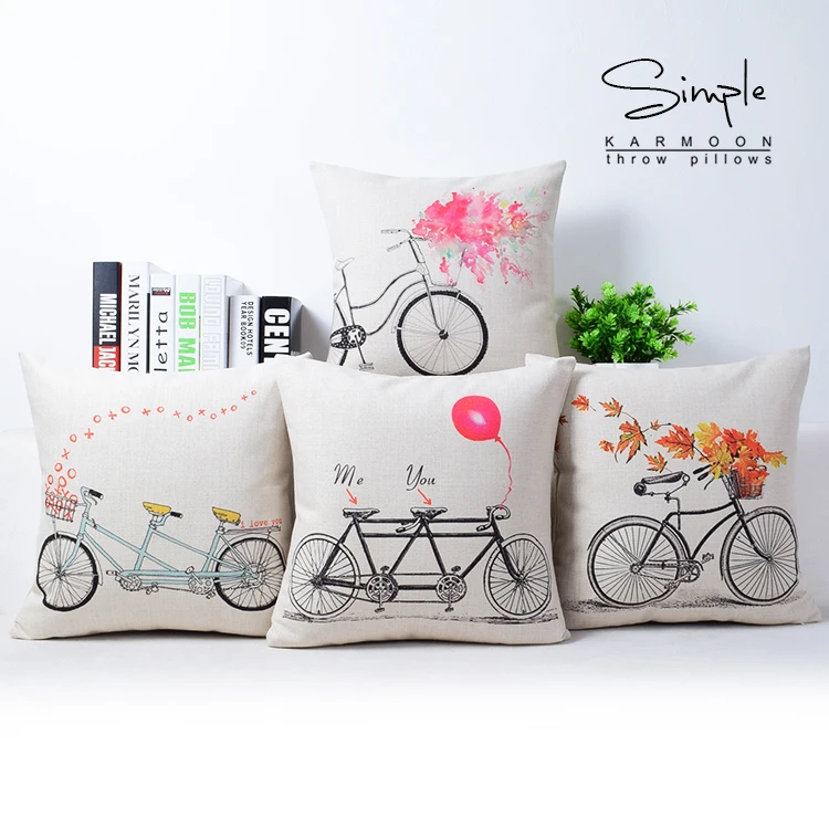 Free shipping/contracted the bicycle illustrations cotton pillowcase balloon cushion for leaning on is 43 * 43 No Inner
Free shipping/contracted the bicycle illustrations cotton pillowcase balloon cushion for leaning on is 43 * 43 No Inner