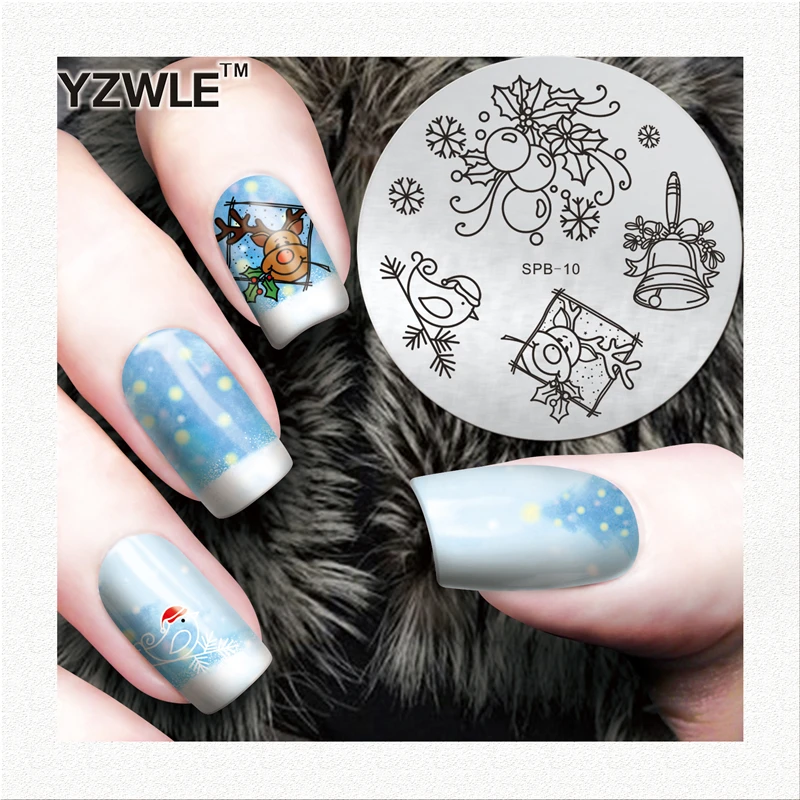 Flower Christmas Vintage Pattern Nail Art Nail Stamping Plates Template DIY Nail Stamp Print Image Plate Set
Flower Christmas Vintage Pattern Nail Art Nail Stamping Plates Template DIY Nail Stamp Print Image Plate Set