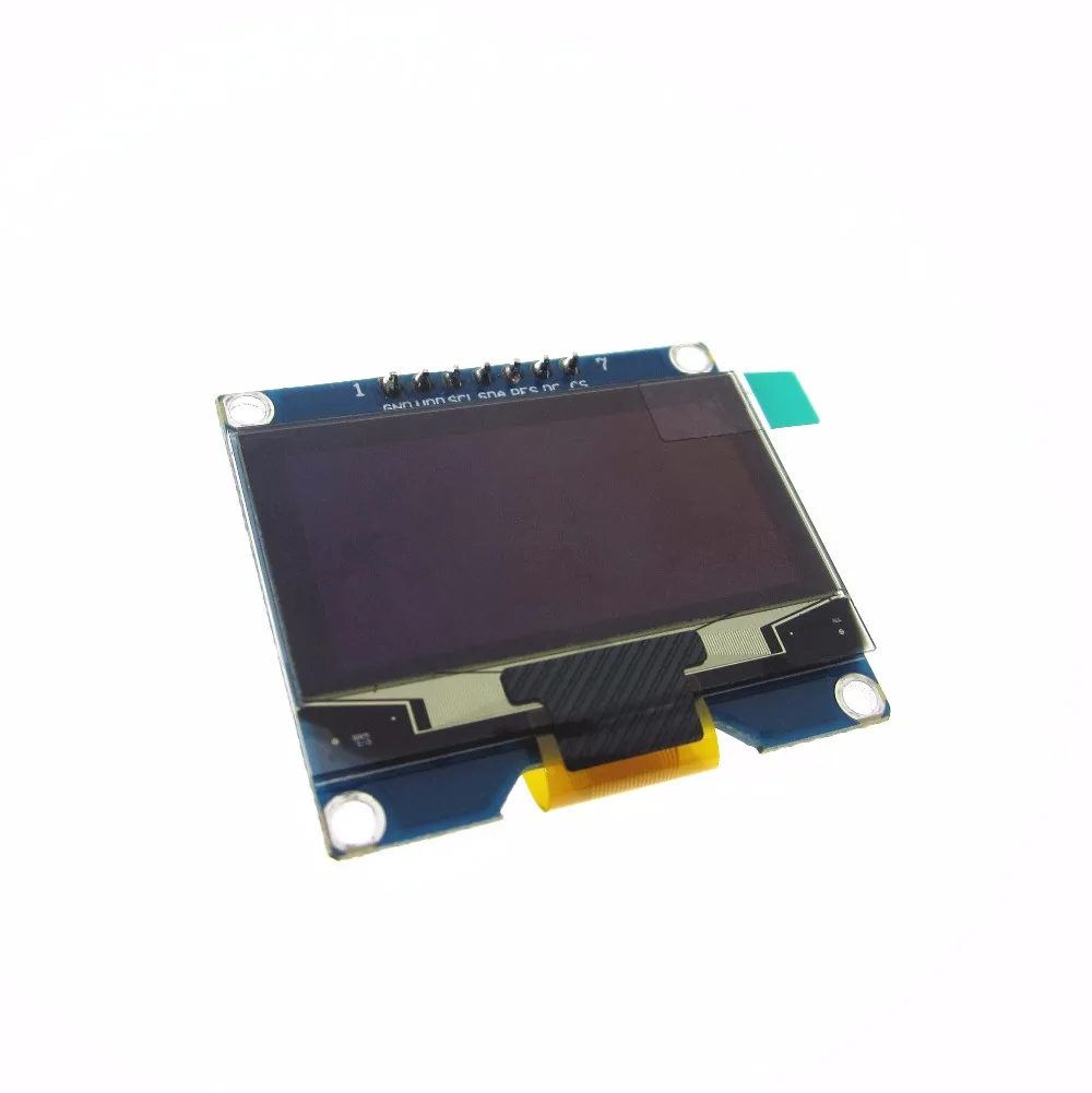 Wholesale 1.54 inch 7PIN White OLED Screen Module SSD1309 Drive IC Compatible for SSD1306 IIC / SPI Interface 128*64
Wholesale 1.54 inch 7PIN White OLED Screen Module SSD1309 Drive IC Compatible for SSD1306 IIC / SPI Interface 128*64