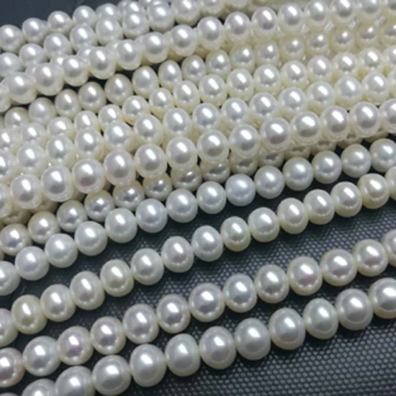 Gorgeous AAA 10Strands 8-9mm Freshwater Pearl Loose Strings Near Round Breads SEMI-Finished Necklace
Gorgeous AAA 10Strands 8-9mm Freshwater Pearl Loose Strings Near Round Breads SEMI-Finished Necklace