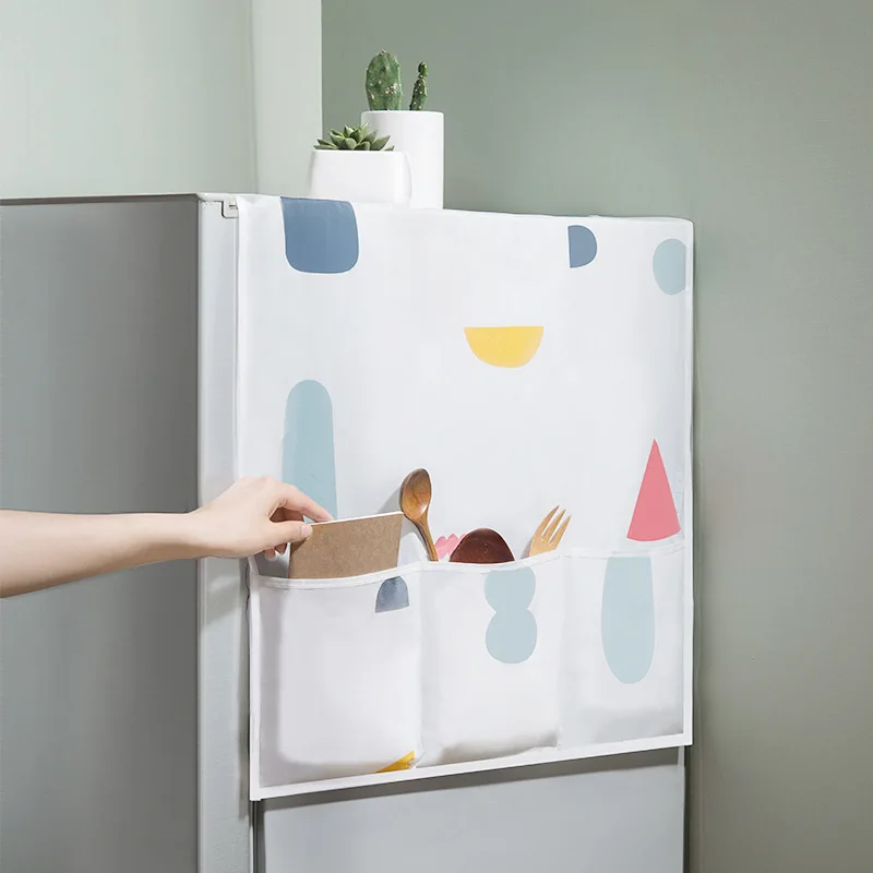 Kitchen Storage Organization Bags 130*54cm PEVA Refrigerator Waterproof proof Dust Cover Hanging storage bag 5pc/lot
Kitchen Storage Organization Bags 130*54cm PEVA Refrigerator Waterproof proof Dust Cover Hanging storage bag 5pc/lot