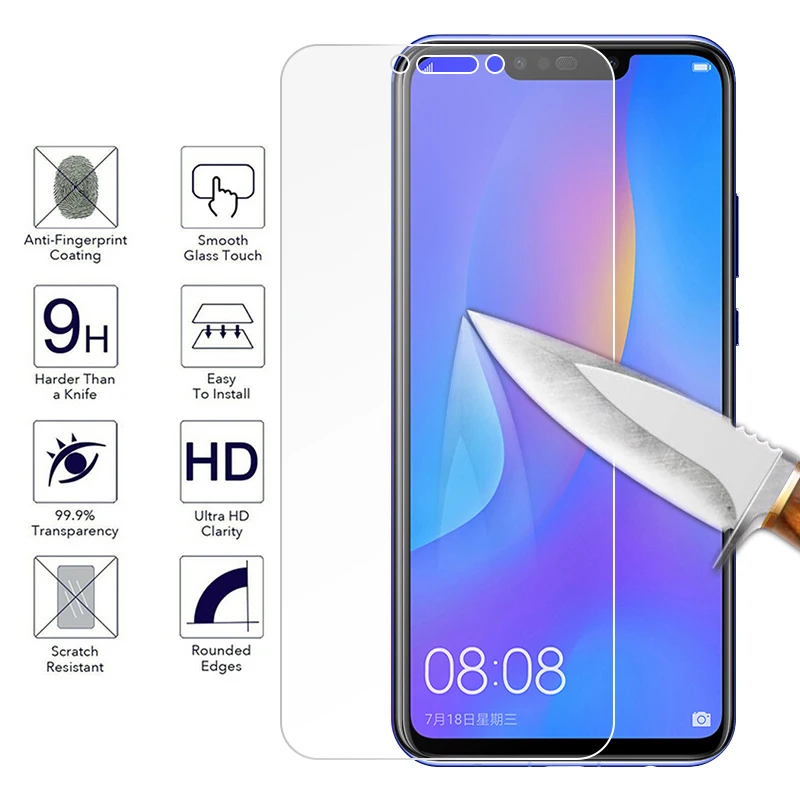 Защитное стекло закаленное для Huawei Nova 6/5/4/3/3i/3e/2i/3/3i/3/5T/7/8 | Мобильные телефоны и