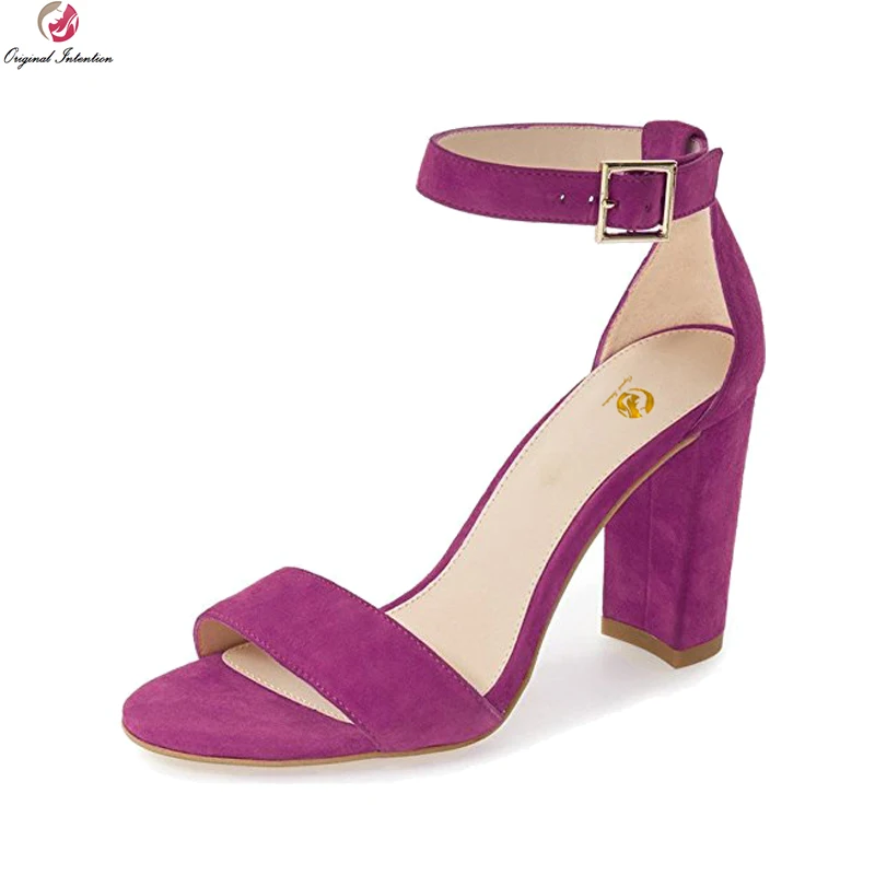 Original Intention Popular Women Sandals Elegant Open Toe Square Heels Sandals Fashion 6 Colors Shoes Woman Plus US Size 4-15
Original Intention Popular Women Sandals Elegant Open Toe Square Heels Sandals Fashion 6 Colors Shoes Woman Plus US Size 4-15