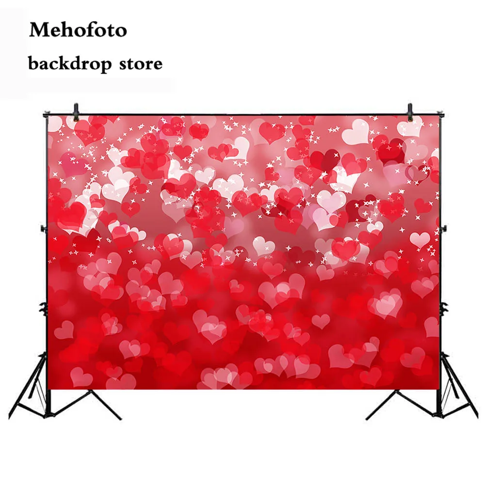 Valentine's Day Photo Background Love Red Heart Photography Backdrop Glitter Bright Bokeh Happy Party Decor Props 355
Valentine's Day Photo Background Love Red Heart Photography Backdrop Glitter Bright Bokeh Happy Party Decor Props 355