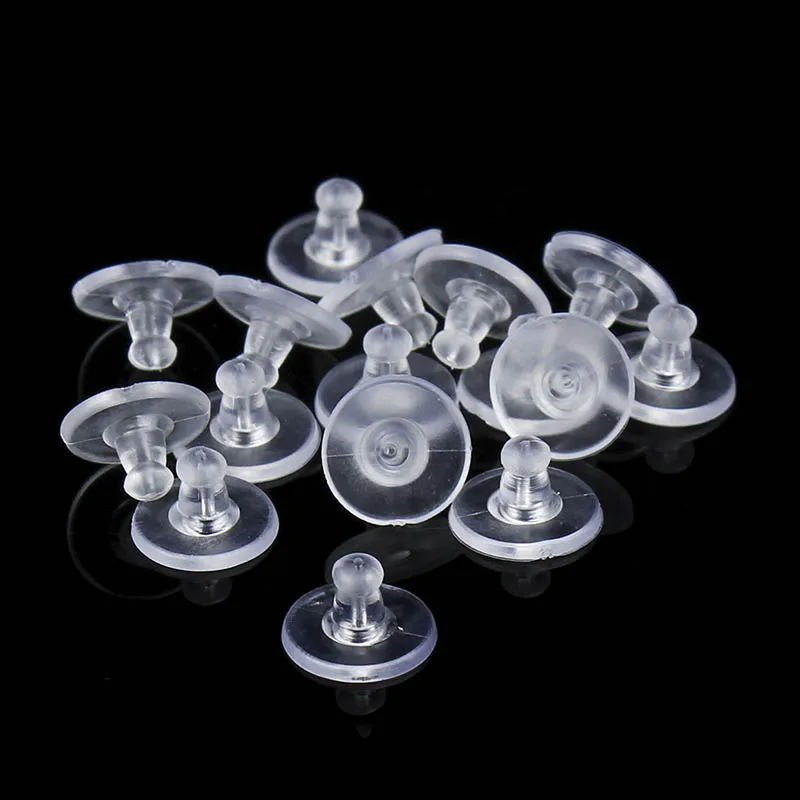 200pcs 11mm Rubber Earrings Back Silicone Round Dish Ear Plug Plastic Earring Stoppers for Jewerly Making DIY Accessories
200pcs 11mm Rubber Earrings Back Silicone Round Dish Ear Plug Plastic Earring Stoppers for Jewerly Making DIY Accessories