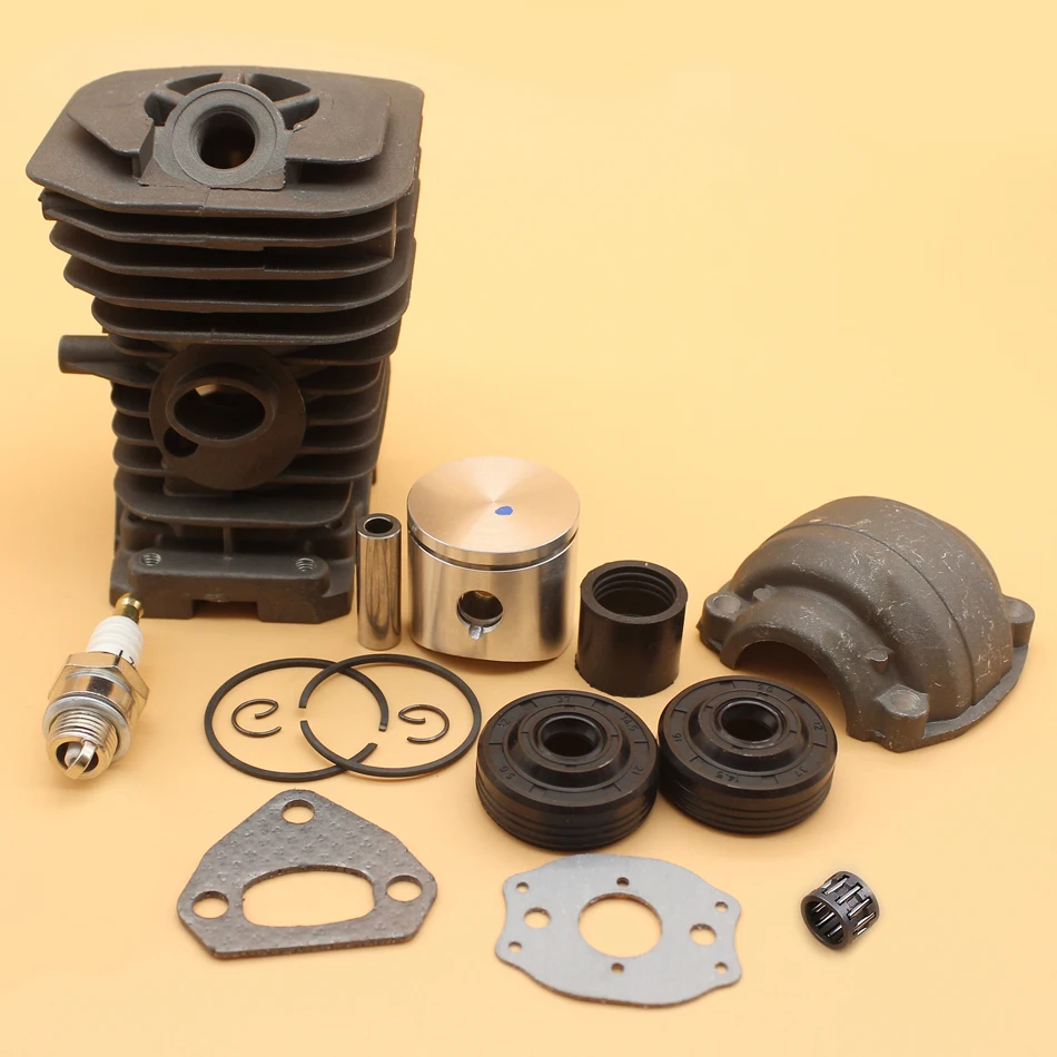 38MM Cylinder Piston Engine Pan Oil Seal Gaskets Kit For HUSQVARNA 136 137 141 142 CHAINSAW NIKASIL PLATED
38MM Cylinder Piston Engine Pan Oil Seal Gaskets Kit For HUSQVARNA 136 137 141 142 CHAINSAW NIKASIL PLATED
