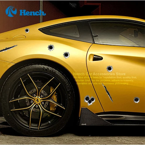 2021 Car Styling 3D Fake Bullet Hole Gun Shots Funny Car Helmet Stickers Decals Emblem Symbol Creative personalized Stickers
2021 Car Styling 3D Fake Bullet Hole Gun Shots Funny Car Helmet Stickers Decals Emblem Symbol Creative personalized Stickers