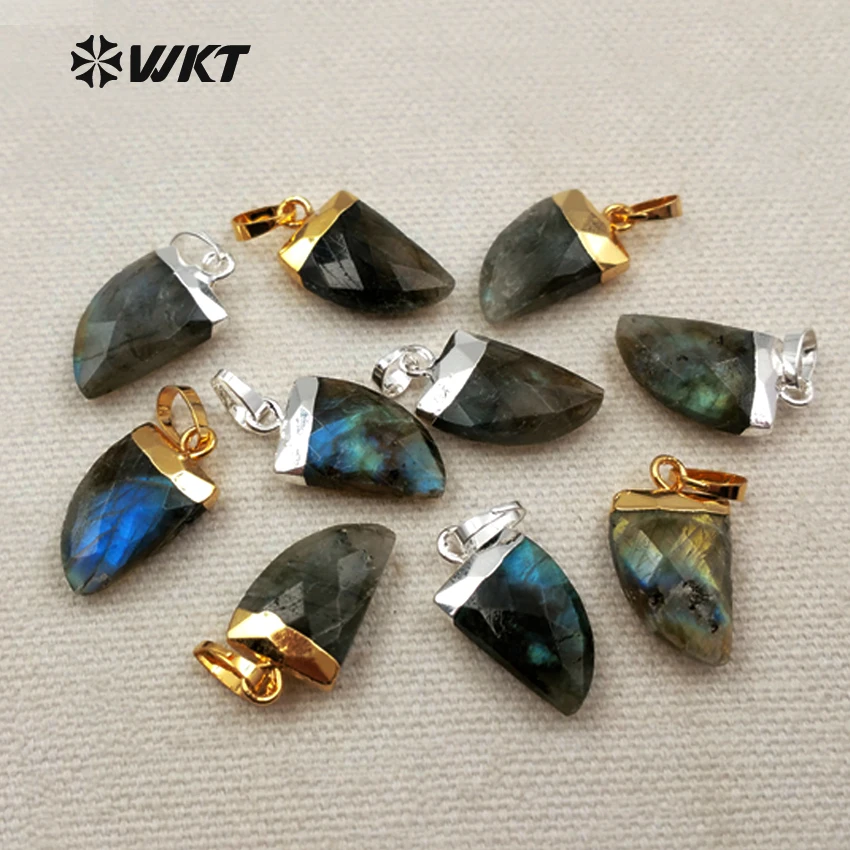 WT-P1275 Wholesale Trendy Labradorite Stone Pendant With Hat Flash Stone Tooth Shape Pendant For Jewelry DIY Making
WT-P1275 Wholesale Trendy Labradorite Stone Pendant With Hat Flash Stone Tooth Shape Pendant For Jewelry DIY Making