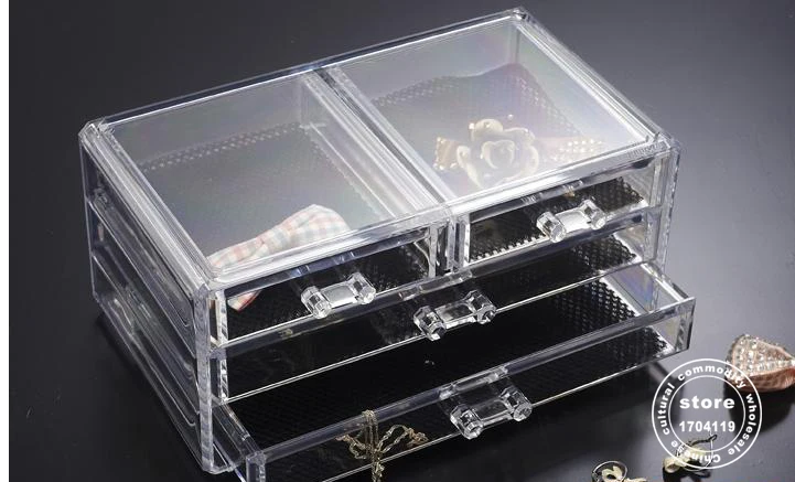 mother's gift Transparent crystal Acrylic makeup organizer storage box chef basket jewelry drawer storage drawer
mother's gift Transparent crystal Acrylic makeup organizer storage box chef basket jewelry drawer storage drawer