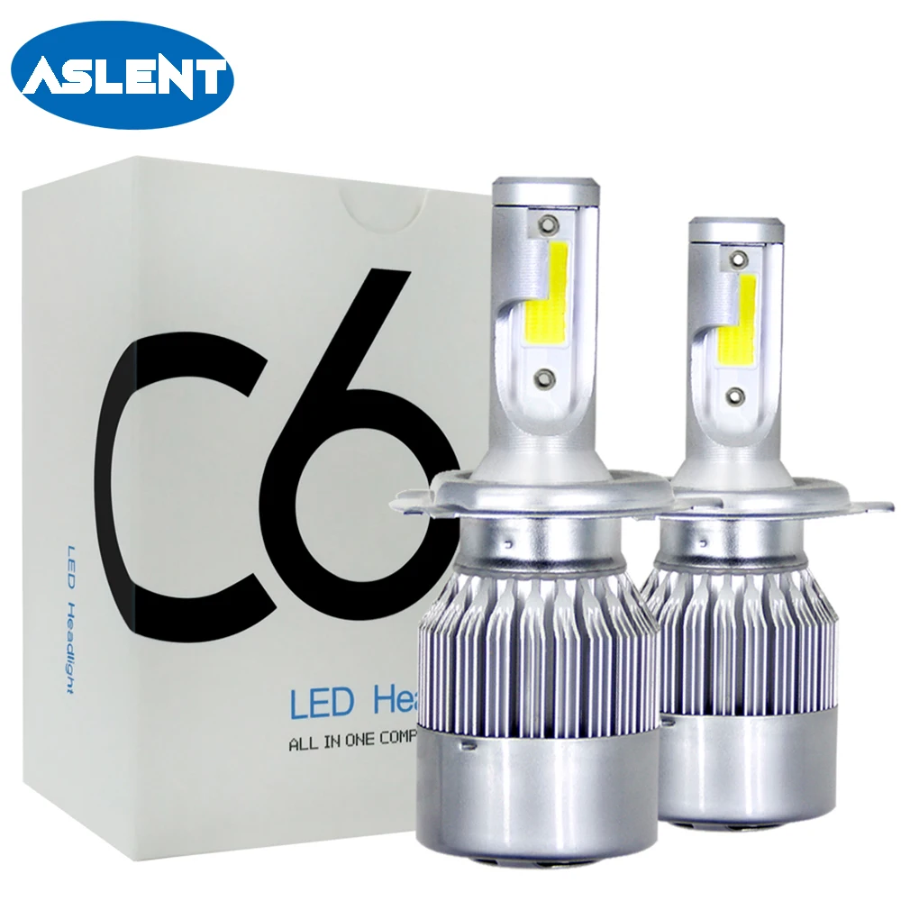ASLENT H4 2pcs LED Car Light H7 HB2 H1 H11 H3 HB3 HB4 9005 9006 9007 9004 LED Auto Headlight 72W 8000LM Fog Headlamp Bulb 12V
ASLENT H4 2pcs LED Car Light H7 HB2 H1 H11 H3 HB3 HB4 9005 9006 9007 9004 LED Auto Headlight 72W 8000LM Fog Headlamp Bulb 12V