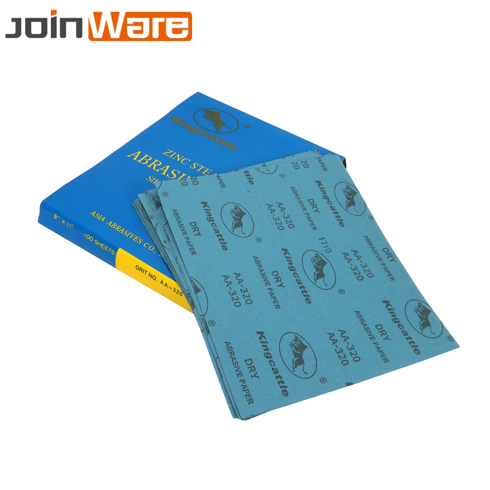 20 Sheets 9" x 11" Sandpaper Waterproof Abrasive Paper Sand Paper For Metal Car Wood Polishing Grinding 120~1000# 280 X 230MM
20 Sheets 9" x 11" Sandpaper Waterproof Abrasive Paper Sand Paper For Metal Car Wood Polishing Grinding 120~1000# 280 X 230MM