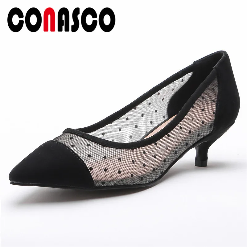 CONASCO Fashion Women Basic Pumps Summer Sweet Shallow Shoes Pointed Toe Elegant Quality Spring Autumn High Heels Shoes Woman
CONASCO Fashion Women Basic Pumps Summer Sweet Shallow Shoes Pointed Toe Elegant Quality Spring Autumn High Heels Shoes Woman