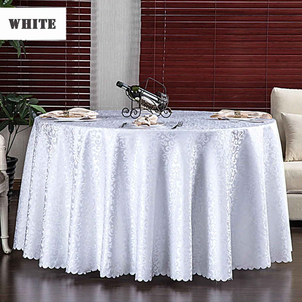 Multi Size Wedding Party Jacquard Polyester Fabric Solid Round Table Cloth Hotel Rectangular Tablecloth Home Dining Table Cover
Multi Size Wedding Party Jacquard Polyester Fabric Solid Round Table Cloth Hotel Rectangular Tablecloth Home Dining Table Cover