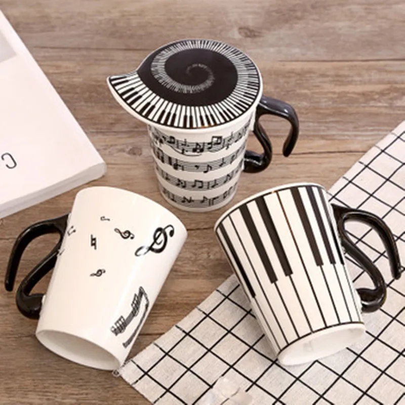 2019 Coffee Tea Mug Cup Product Para Brand Ceramic Music Mug Note Mark Water Cup Couple Keyboard With Lid Tea Coffee Mug 
2019 Coffee Tea Mug Cup Product Para Brand Ceramic Music Mug Note Mark Water Cup Couple Keyboard With Lid Tea Coffee Mug