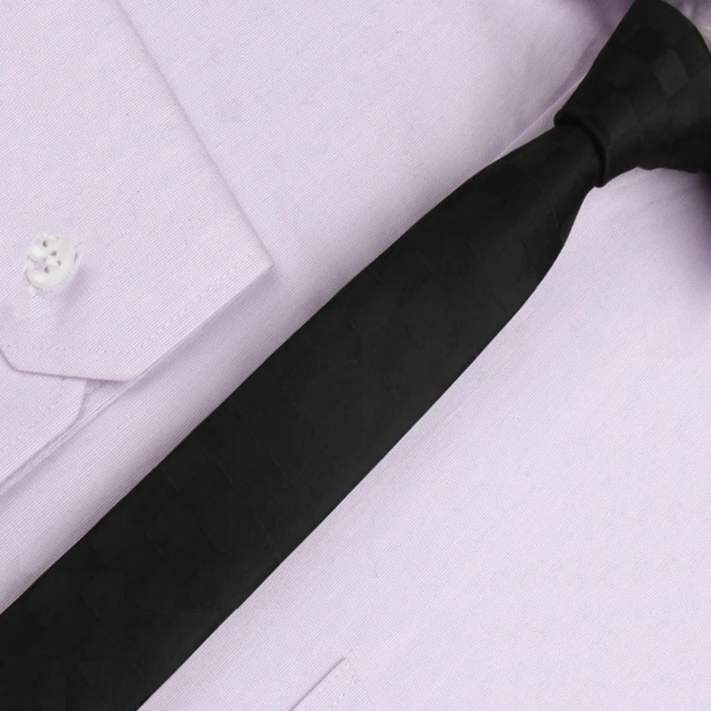 Men's Black Checked Neckties Classical Slim Skinny Neck Tie Groom Wedding Party Business Necktie Jacquard Ties SK288
Men's Black Checked Neckties Classical Slim Skinny Neck Tie Groom Wedding Party Business Necktie Jacquard Ties SK288