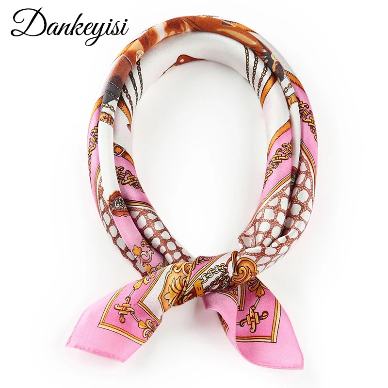 DANKEYISI Small Size Lady Pure Silk Neck Scarf Square Silk Scarf Fashion Collective Scarves Women Printing Scarf Handkerchief
DANKEYISI Small Size Lady Pure Silk Neck Scarf Square Silk Scarf Fashion Collective Scarves Women Printing Scarf Handkerchief