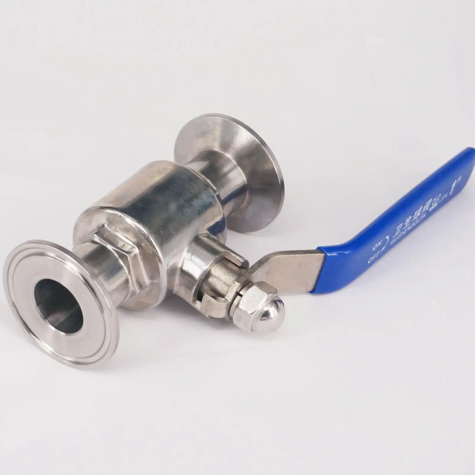 1" 25mm 304 Stainless Steel Sanitary Ball Valve 1.5" Tri Clamp Ferrule Type
1" 25mm 304 Stainless Steel Sanitary Ball Valve 1.5" Tri Clamp Ferrule Type