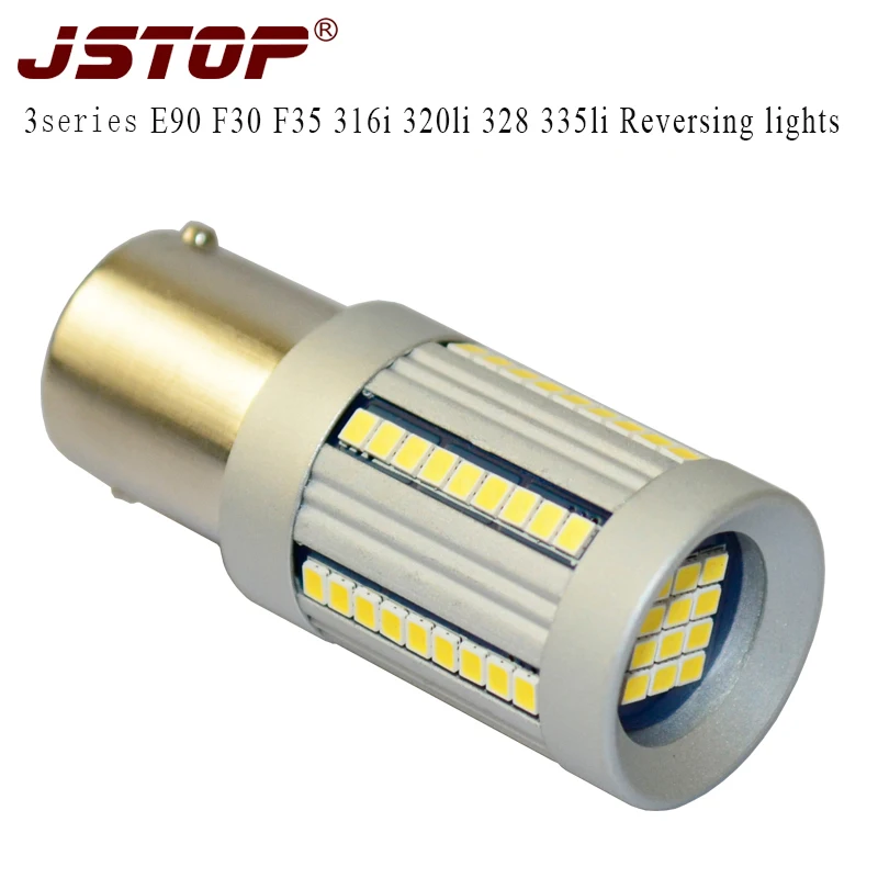 JSTOP 3series E90 F30 F35 316i 320li 328 335li led Reversing lights P21W 6000k led lamp 12v BA15S 1156 auto Canbus Reverse bulbs
JSTOP 3series E90 F30 F35 316i 320li 328 335li led Reversing lights P21W 6000k led lamp 12v BA15S 1156 auto Canbus Reverse bulbs
