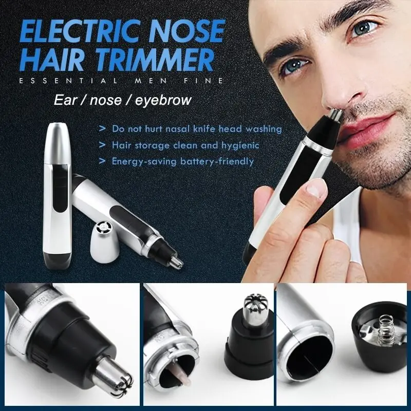 Портативный персональный Электрический триммер для волос на лице бритья уход за