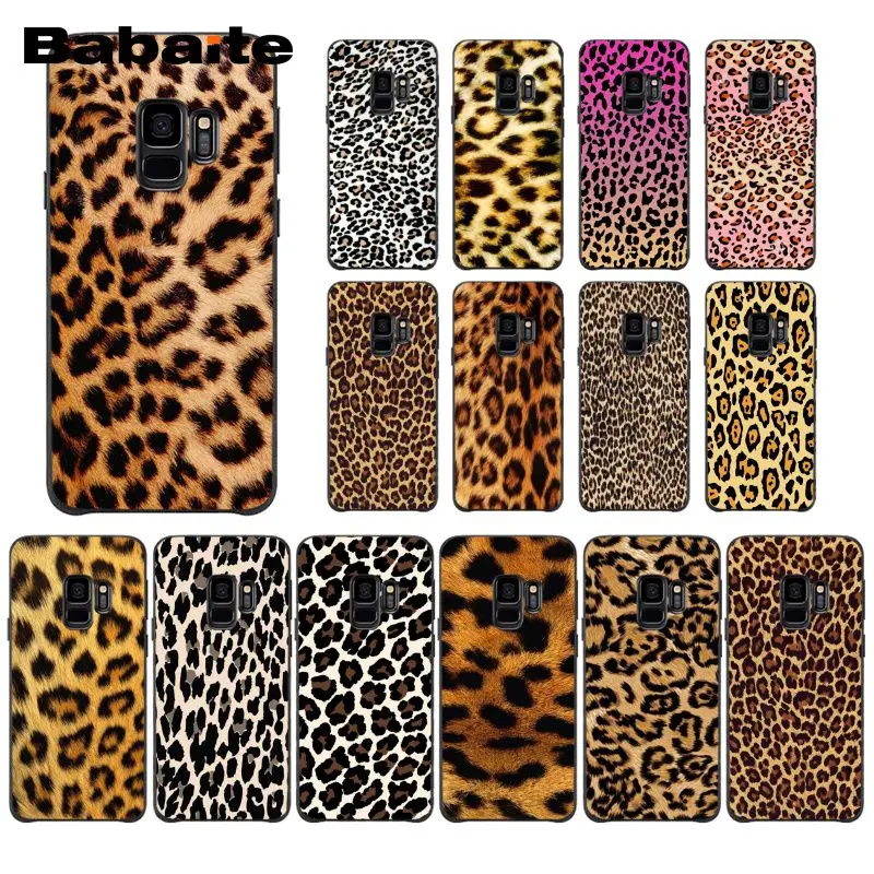 Babaite Fashion Tiger Leopard Print Panther Phone case for Samsung Galaxy S8 S7 edge S10 Plus S10E S10lite S9 Plus S5 M10 20
Babaite Fashion Tiger Leopard Print Panther Phone case for Samsung Galaxy S8 S7 edge S10 Plus S10E S10lite S9 Plus S5 M10 20