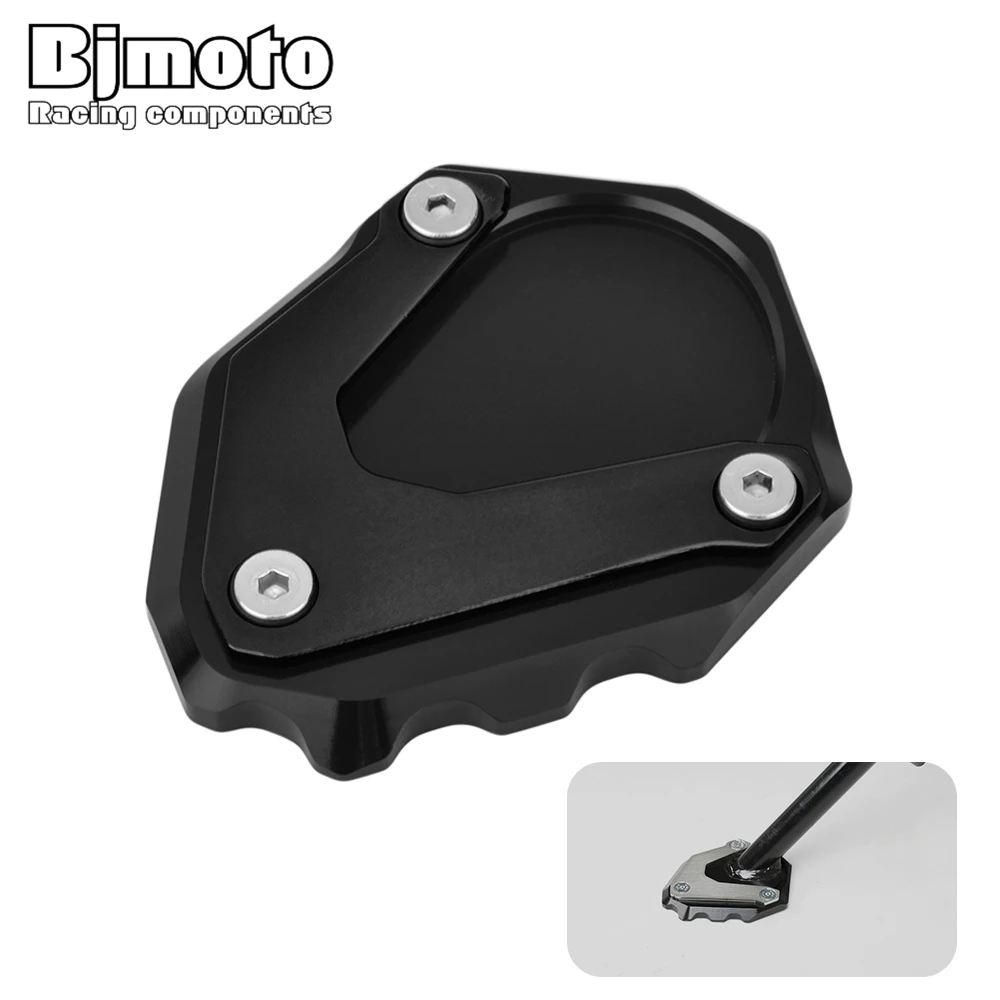 BJMOTO Мотоцикл CNC боковая стойка удлинитель пластина подножка увеличение колодки